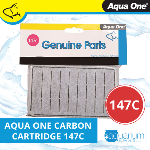 Aqua One AquaZone 25 Carbon Cartridge 147c (25147c)