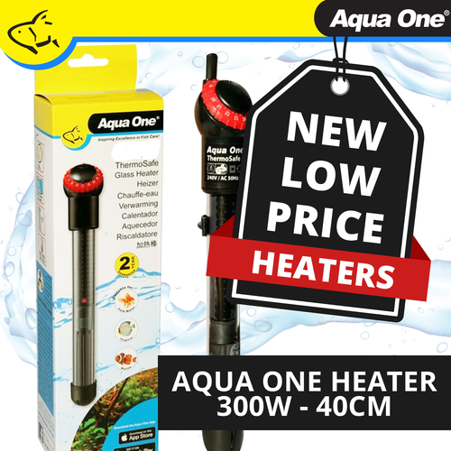 Aqua One Thermosafe Heater 300w - 40cm (94126) Aqua One Thermosafe Heater 300w - 40cm (94126)