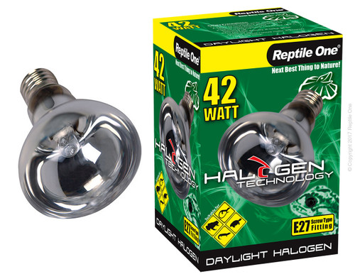 Reptile One Halogen Heat Lamp - Daylight 42W (46671)