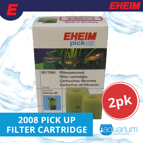 Eheim 2008 Pick Up Filter Cartridge (2pk) (2617080)