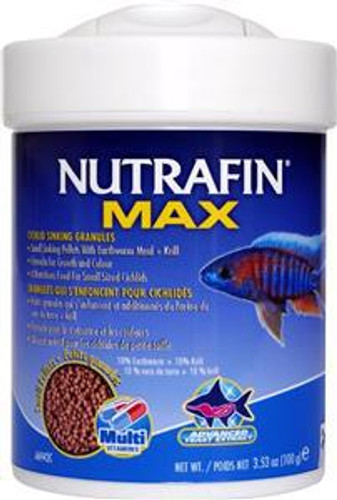 Nutrafin Cichlid Sinking Granules 100gm (A6942)