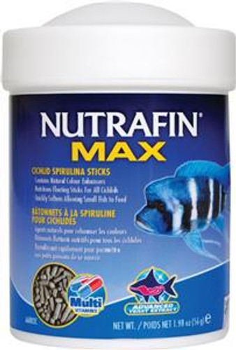 Nutrafin Cichlid Spirulina Sticks 56gm (A6802)