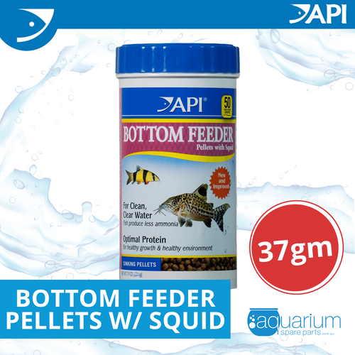 API Bottom Feeder Pellets with Squid 37gm (841A)
