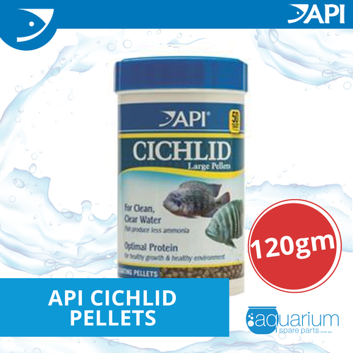 API Cichlid Pellets 120gm (825C)