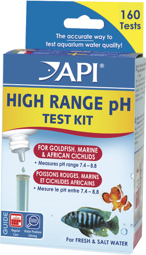API pH High Range Test Kit - Fresh/Saltwater (27)