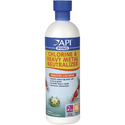 API Pond Chlorine & Heavy Metal Neutraliser 473ml (141b)