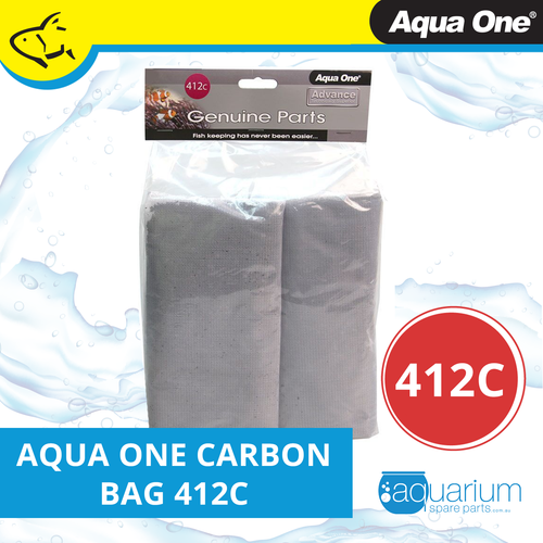 Aqua One MariSys Series I & II Carbon Bag (2pk) 412c (25412c)