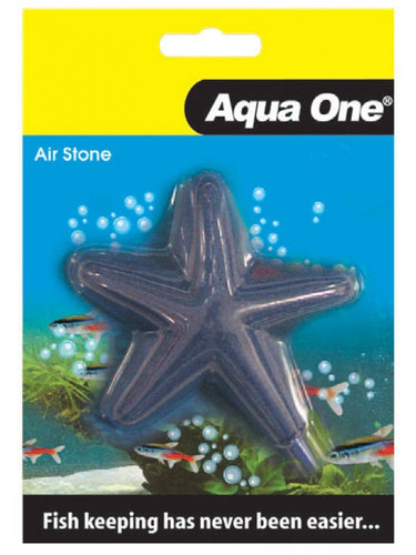 Aqua One Airstone Shaped Star Fish 8.5cm X 8.5cm Medium (10352)