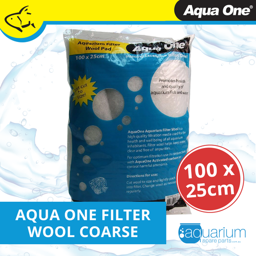 Aqua One Filter Wool Coarse 100x25cm (10391)