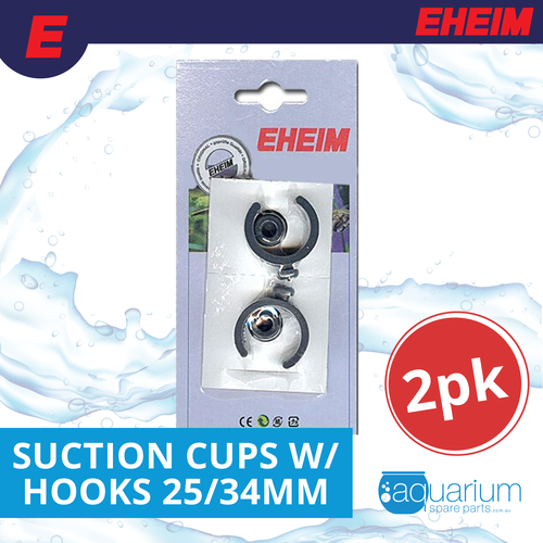 Eheim Suction cup w/ Hooks 25/34mm (2pk) (4017300)