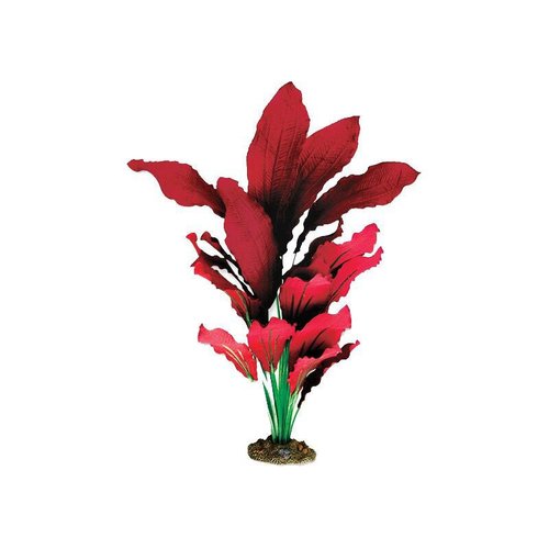 Aqua One Red Amazon Silk Plant 40cm - X-Large (24130)