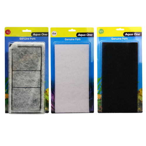 Aqua One AquaStyle 850 Refresh Pack inc 4s, 4w & 4c (3pk)