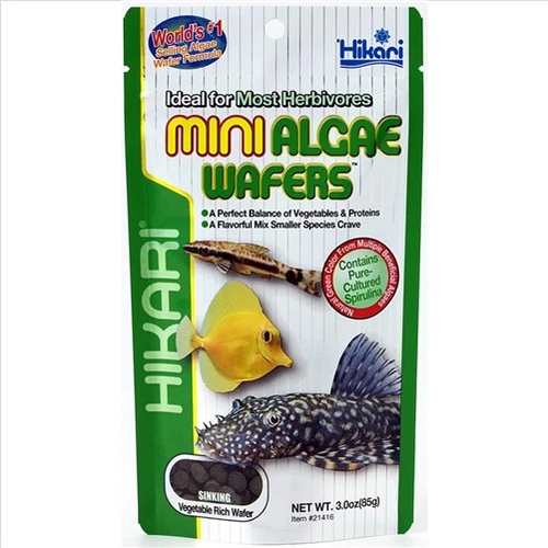 Hikari Mini Algae Wafters 85gm (KH21416)
