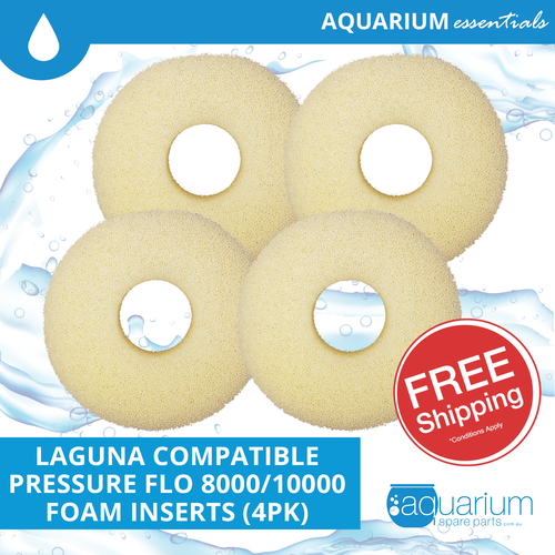 Laguna Pressure Flo 8000 & 10000 Compatible Foam Insert (4pk)