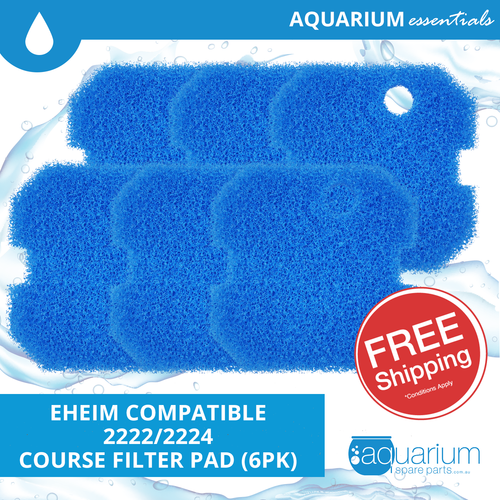 Eheim 2222/2224 Compatible Course Filter Pad (6pk)