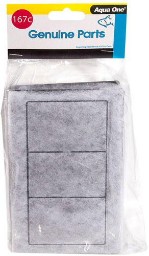 Aqua One LifeStyle 76 Carbon Cartridge (2pk) 167c (25167c)
