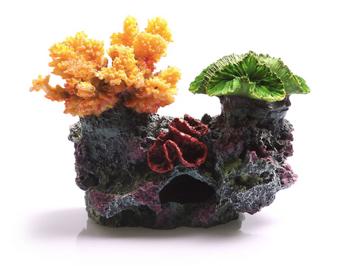 Aqua One 3 Corals on Live Rock Ornament - Small (36878)