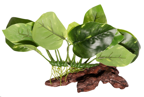 Aqua One Garden on Wood Plastic Plant- X-Small (28101)