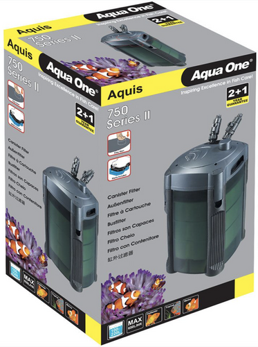 Aqua One Aquis 750 Series II Canister Filter (94102)