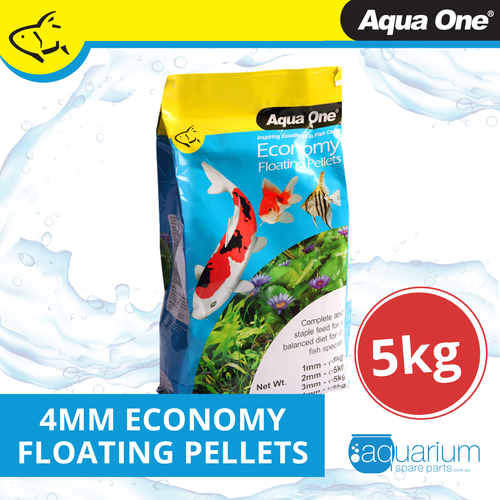 Aqua One Economy Pellets 4mm 5kg (11602)