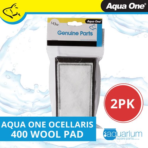 Aqua One Ocellaris 400 Wool Pad 2pk 143w (25143w)