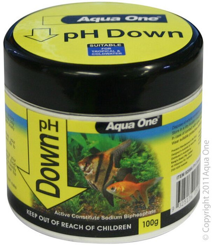 Aqua One QuickDrop PH Down 100g (92084)