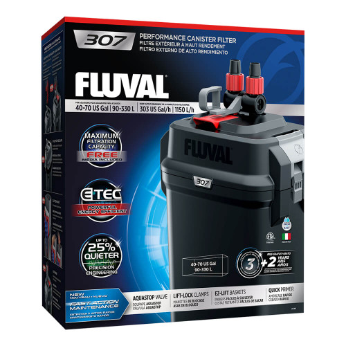 Fluval 307 Canister Filter (up to 330 L) (A446)