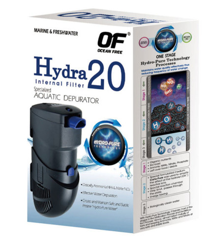 Ocean Free Hydra 20 Internal Filter 400L/H (IF101)