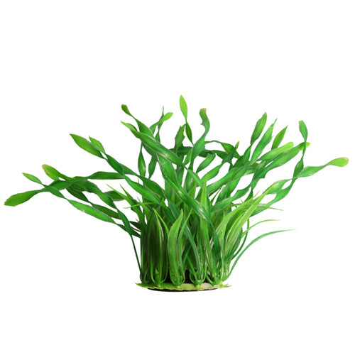 Aqua One Ecoscape Corkscrew Val Green Plastic Plant 20cm - Med (28383)