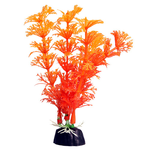 Aqua One Bettascape Ambulia Orange Plastic Plant - 14cm (28353)