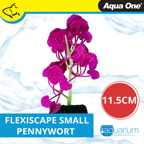 Aqua One Flexiscape Small Pennywort Purple 11.5cm (29415)