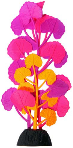 Aqua One Flexiscape Medium Pennywort Purple Pink Orange 17.5cm (29410)