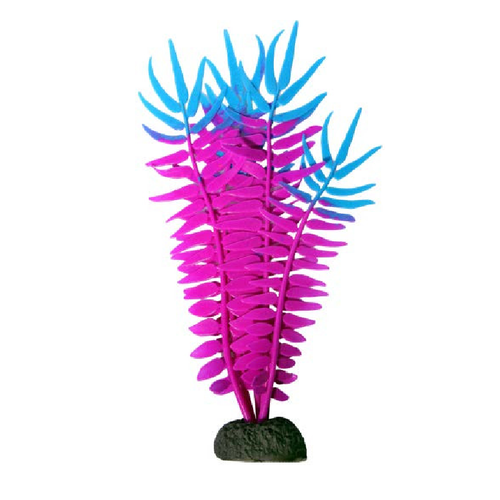 Aqua One Flexiscape Large Waterwort Purple Blue 25cm (29406)
