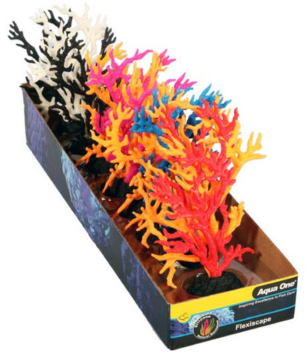 Aqua One Flexiscape Staghorn Assorted Colours 13cm 1pk (29425)