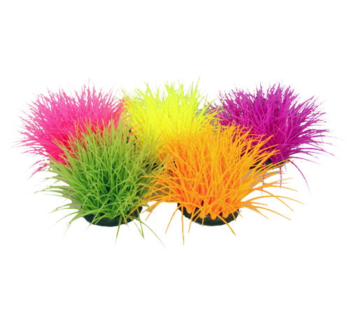 Aqua One Flexiscape Seagrass Assorted Colours 8.5cm 1pk (29431)