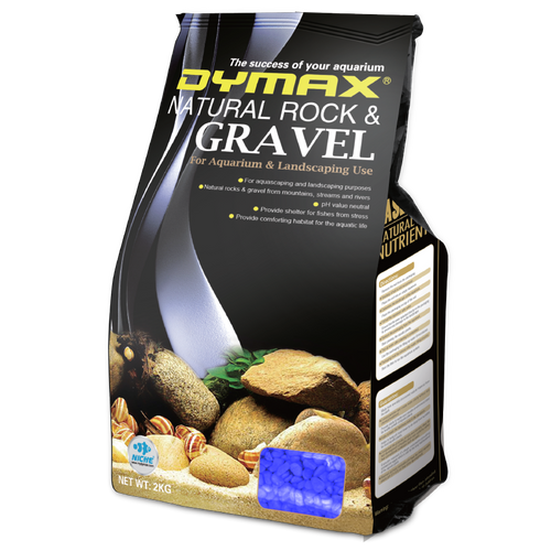 Dymax Coloured Gravel Blue 2kg (DM381)