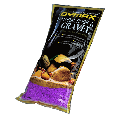 Dymax Coloured Gravel Purple 4kg (DM354)