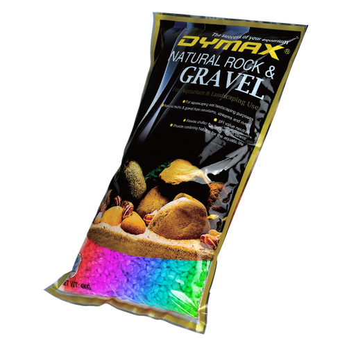 Dymax Coloured Gravel Seven Coloured 4kg (DM359)