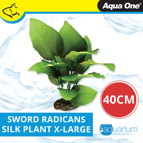 Aqua One Sword Radicans Silk Plant 40cm - X-Large (24133)