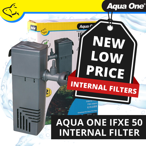 Aqua One IFXE 50 Internal Filter 250L/HR (11477)