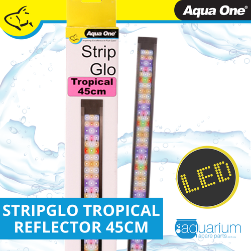 Aqua One StripGlo Tropical LED Reflector 45cm 17.5W (59019)