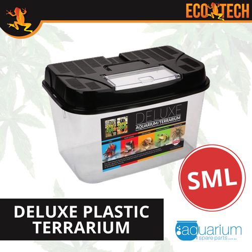 Eco Tech Plastic Aquarium/Terrarium Small 18x12x11cm (ECT10)