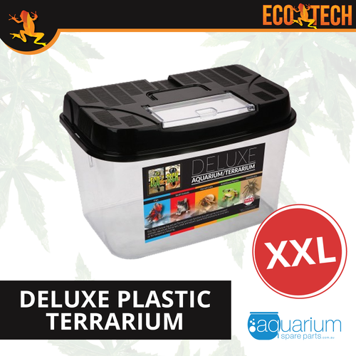 Eco Tech Plastic Aquarium/Terrarium Extra Extra Large 43x27x24cm (ECT14)