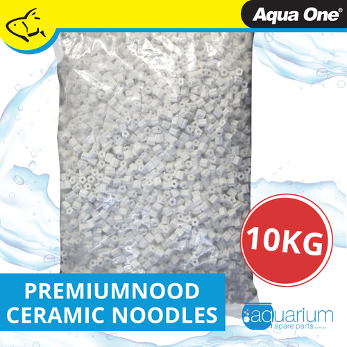 Aqua One PremiumNood Ceramic Noodles 10kg Bag (10417-A)