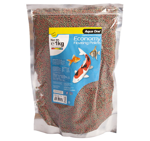 Aqua One Bulk Economy Pellet Food 2mm 1kg (11746)