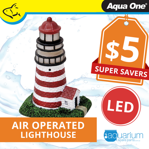 Aqua One LED Lighthouse 7.5x5.8x11.5cm (37073)