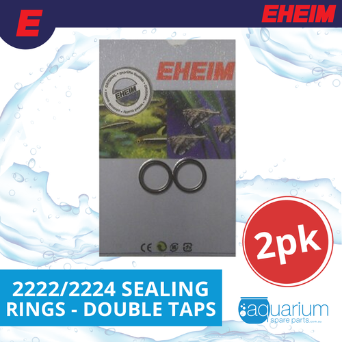 Eheim 2222/2224 Sealing Rings for Double Taps (7445200)