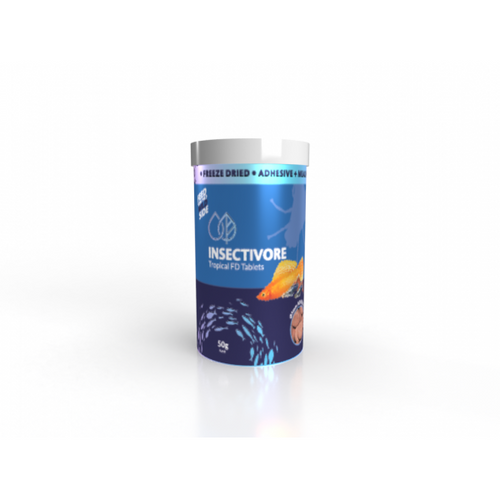 Bioscape Insectivore Tropical FD Tablets (Adhesive) 50g (INS42)