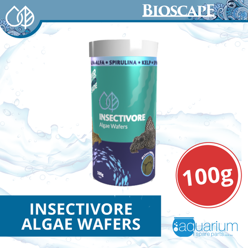 Bioscape Insectivore Algae Wafers 100g (INS45)