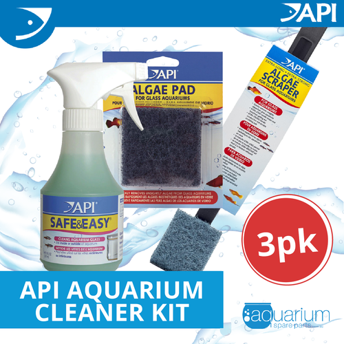 API Aquarium Cleaner Kit (3 pack)